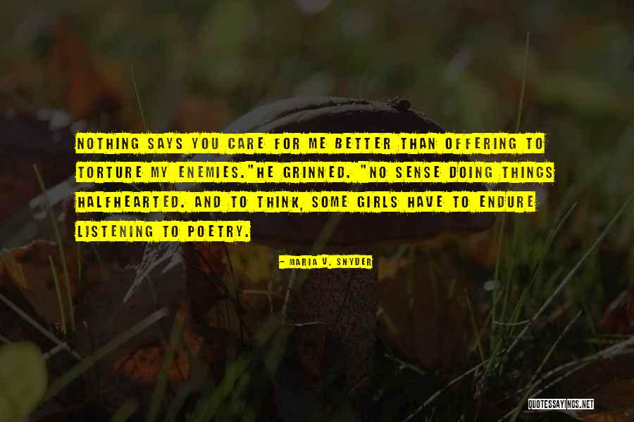 Trella Quotes By Maria V. Snyder Trella Quotes By Maria V. Snyder