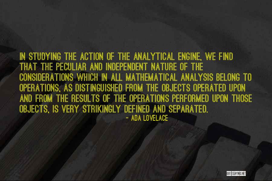 Tremasi Vineyards Quotes By Ada Lovelace Tremasi Vineyards Quotes By Ada Lovelace