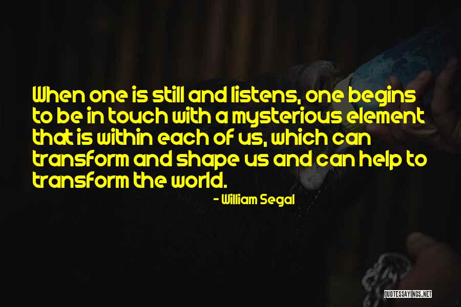 Tremayne Lee Quotes By William Segal Tremayne Lee Quotes By William Segal