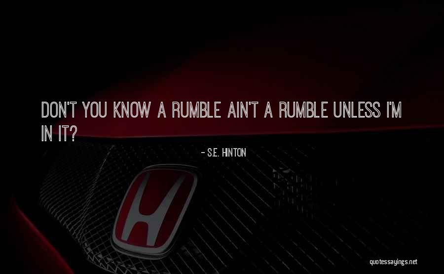 Tremletts Bitter Quotes By S.E. Hinton