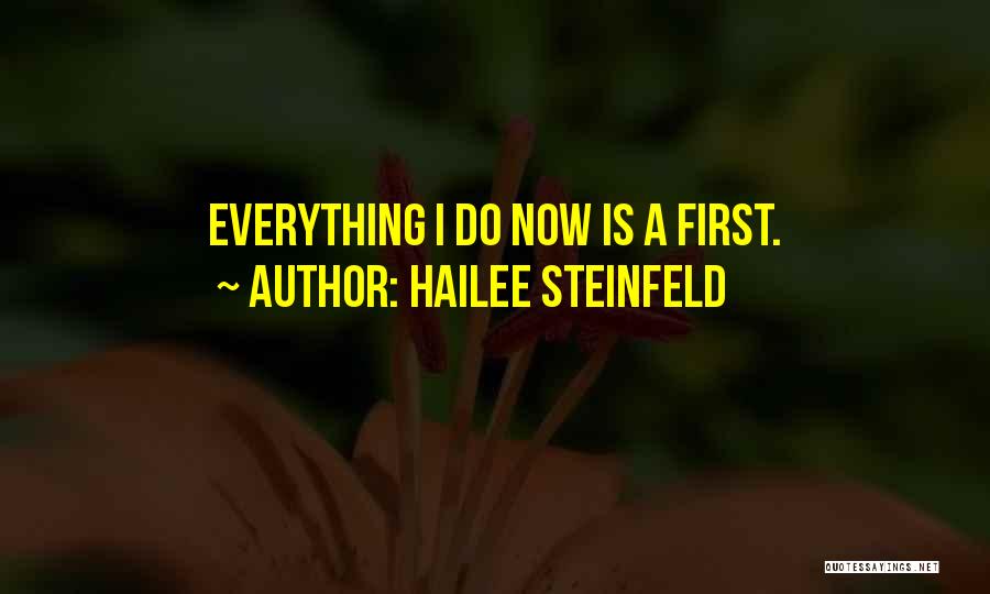 Tremmel Weingarten Quotes By Hailee Steinfeld