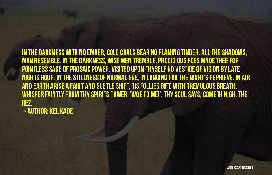 Tremulous Quotes By Kel Kade
