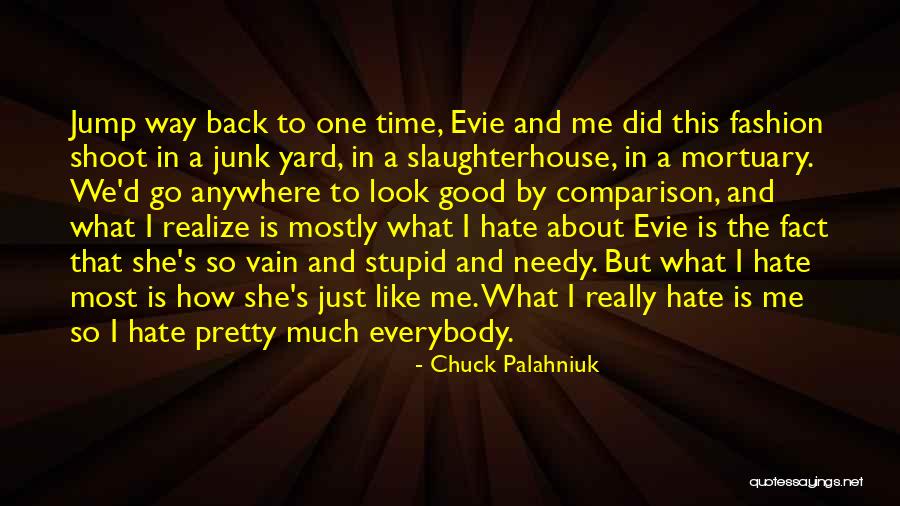 Trenaman James Quotes By Chuck Palahniuk