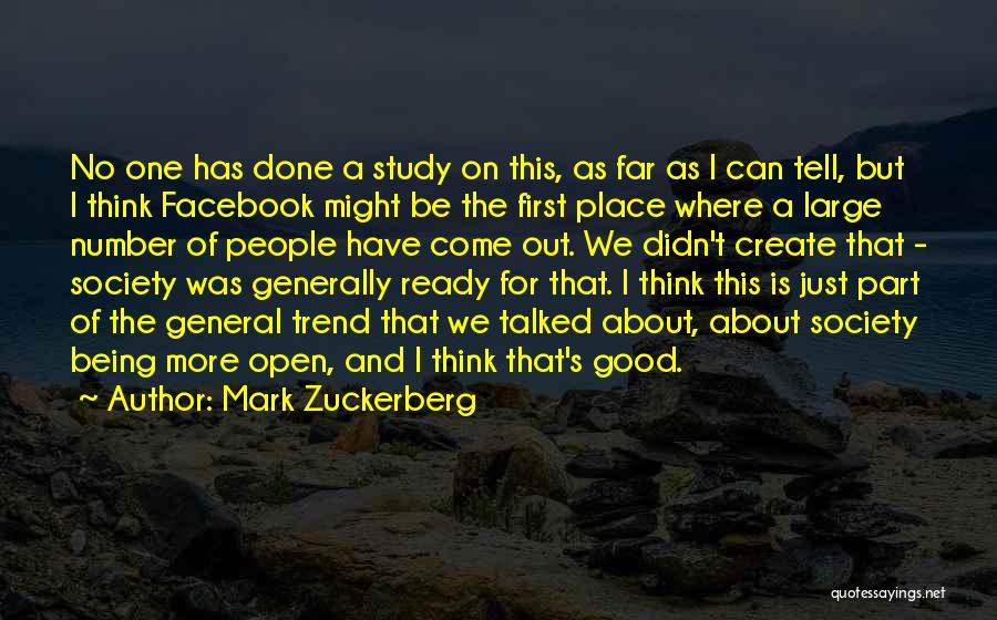 Trend Quotes By Mark Zuckerberg