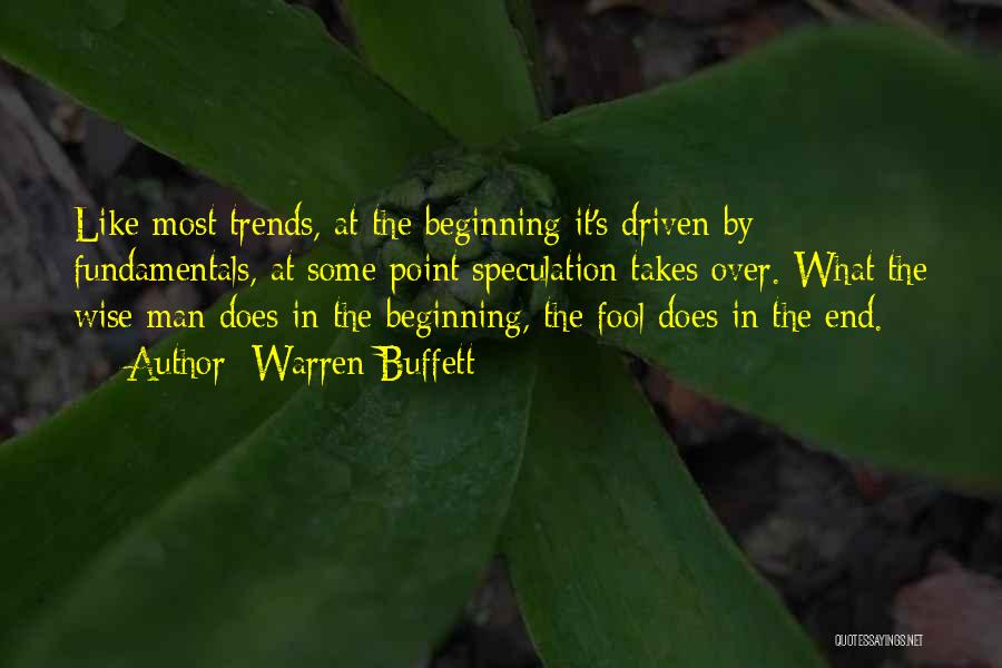 Trends Quotes By Warren Buffett