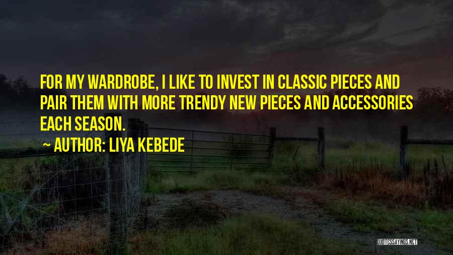 Trendy Quotes By Liya Kebede
