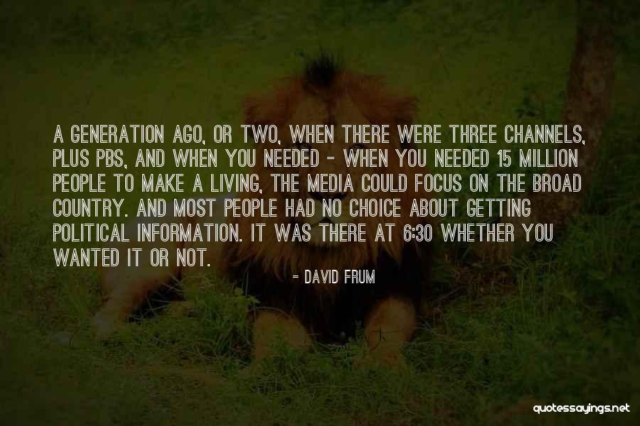 Trenger Barn Quotes By David Frum Trenger Barn Quotes By David Frum