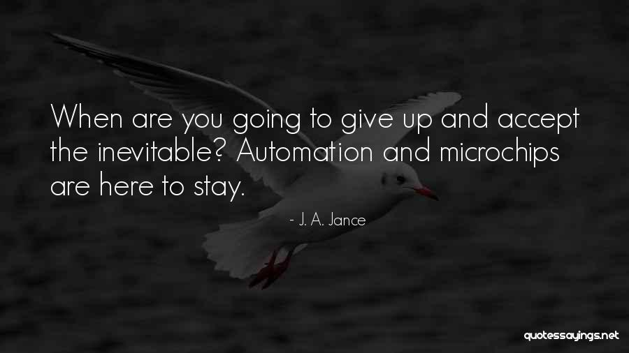 Trenky Na Quotes By J. A. Jance Trenky Na Quotes By J. A. Jance
