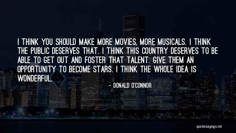 Trenning Quotes By Donald O'Connor Trenning Quotes By Donald O'Connor