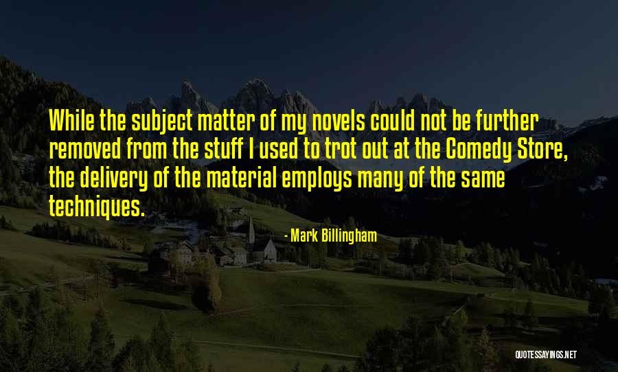 Trents Ac Quotes By Mark Billingham Trents Ac Quotes By Mark Billingham