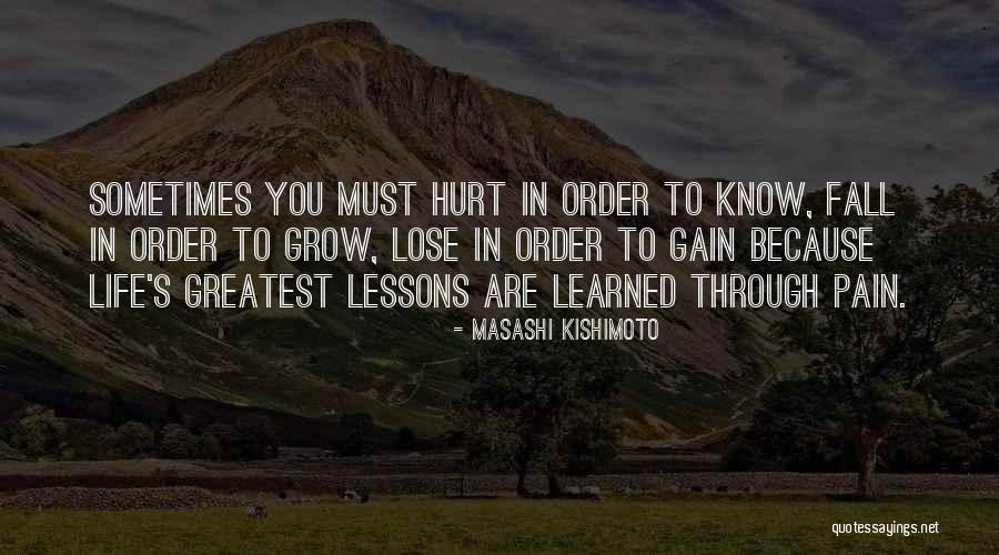 Trepidatiously Quotes By Masashi Kishimoto