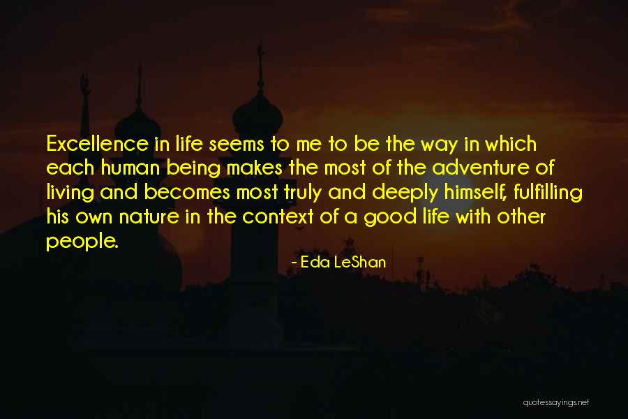 Trever Obrien Quotes By Eda LeShan Trever Obrien Quotes By Eda LeShan