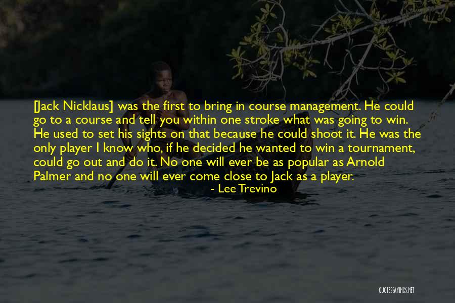 Trevino Quotes By Lee Trevino Trevino Quotes By Lee Trevino