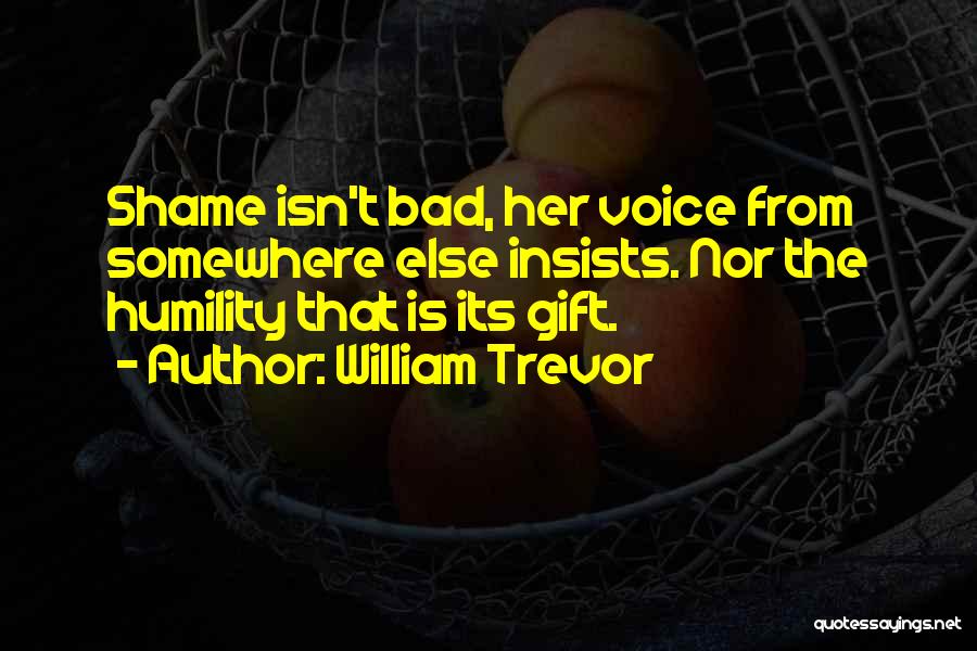 Trevor Quotes By William Trevor