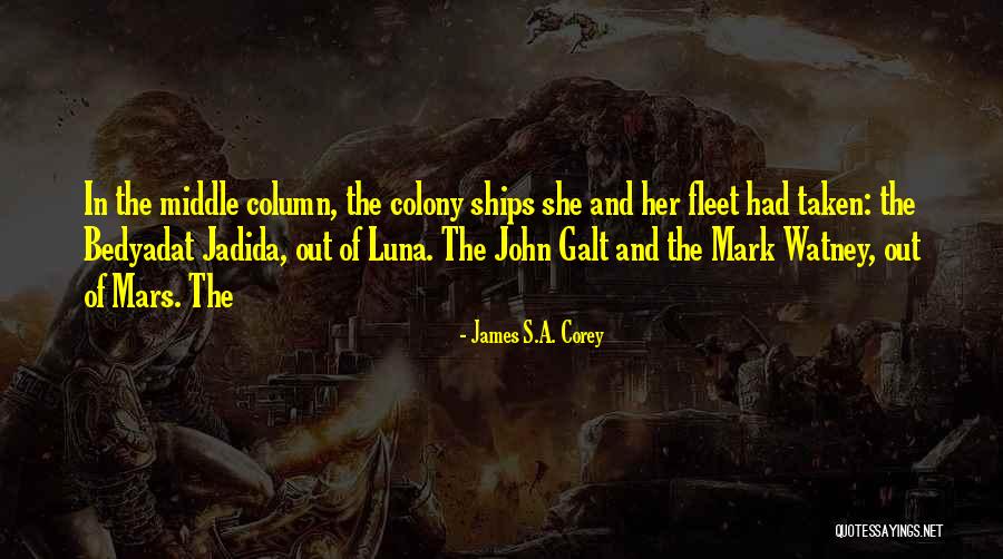 Treyce Gladney Quotes By James S.A. Corey Treyce Gladney Quotes By James S.A. Corey