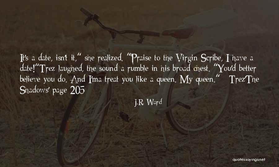 Trez Selena The Shadows Quotes By J.R. Ward Trez Selena The Shadows Quotes By J.R. Ward