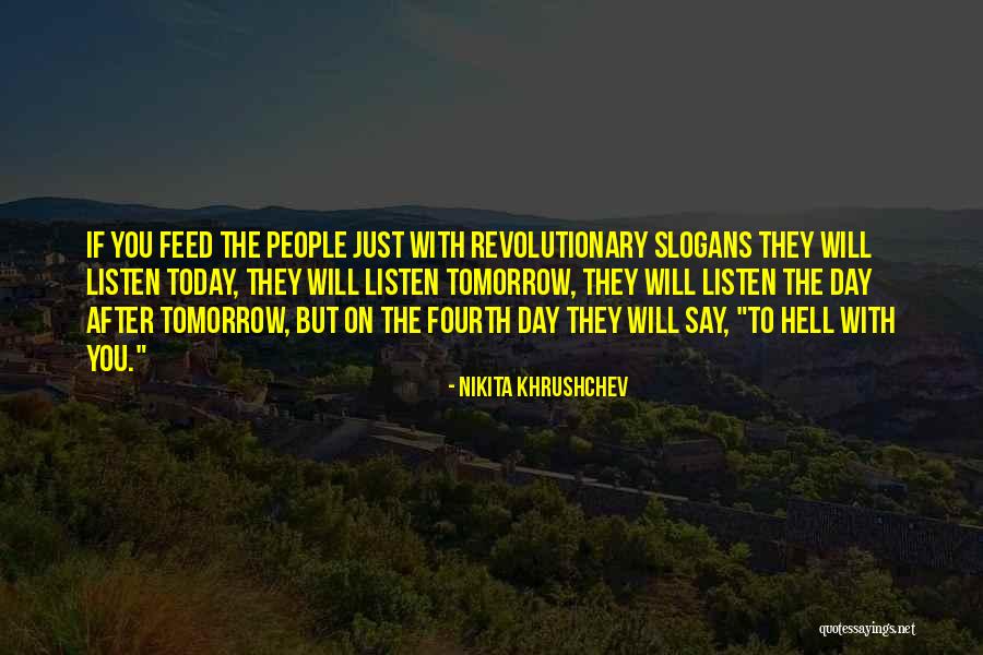 Trezette Gotfredson Quotes By Nikita Khrushchev Trezette Gotfredson Quotes By Nikita Khrushchev
