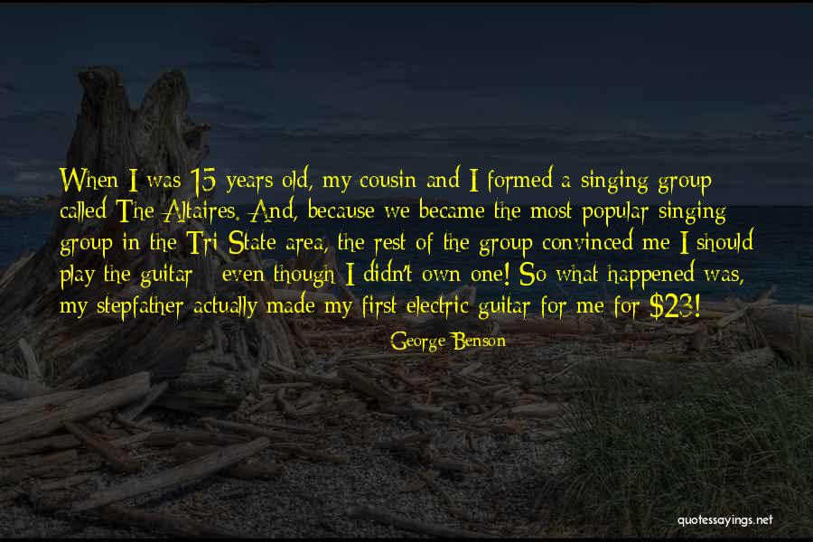 Tri State Area Quotes By George Benson Tri State Area Quotes By George Benson