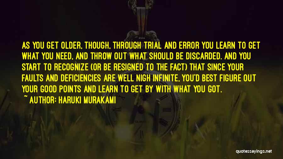 Trial And Error Quotes By Haruki Murakami