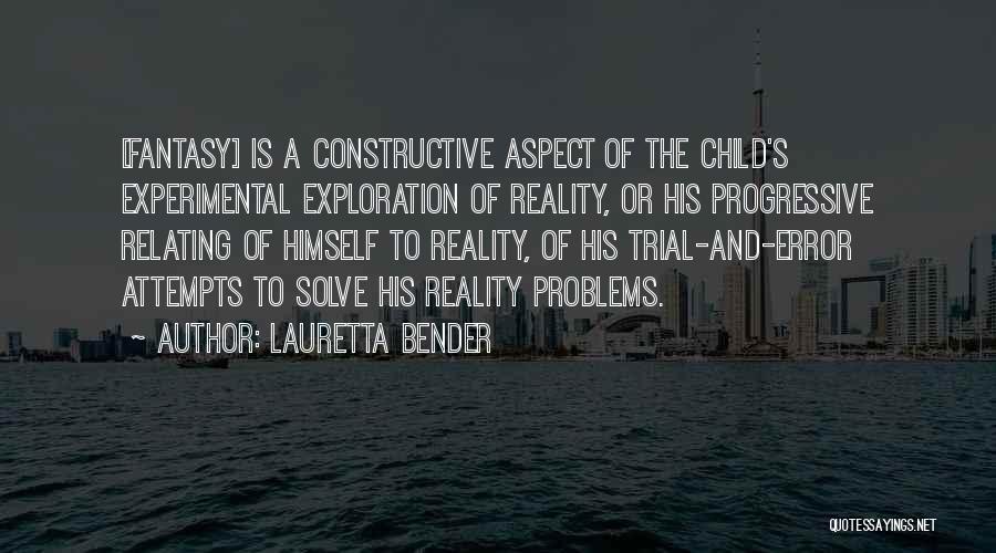 Trial And Error Quotes By Lauretta Bender