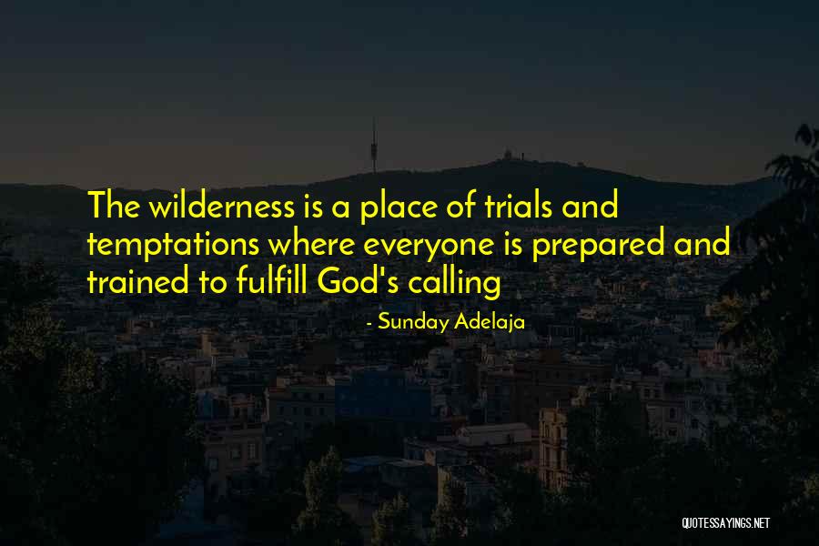 Trials And Temptations Quotes By Sunday Adelaja