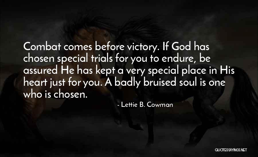 Trials Quotes By Lettie B. Cowman Trials Quotes By Lettie B. Cowman