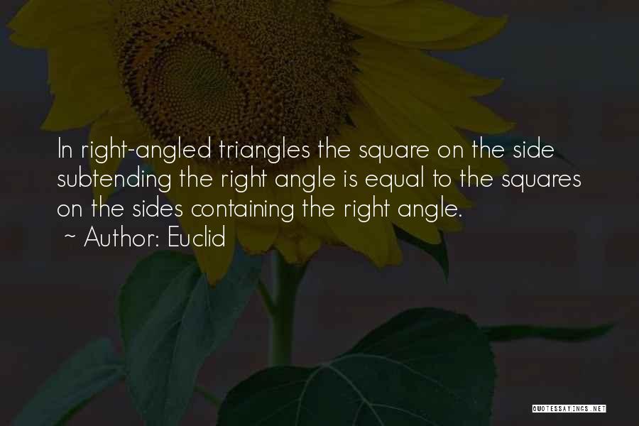 Triangles Quotes By Euclid