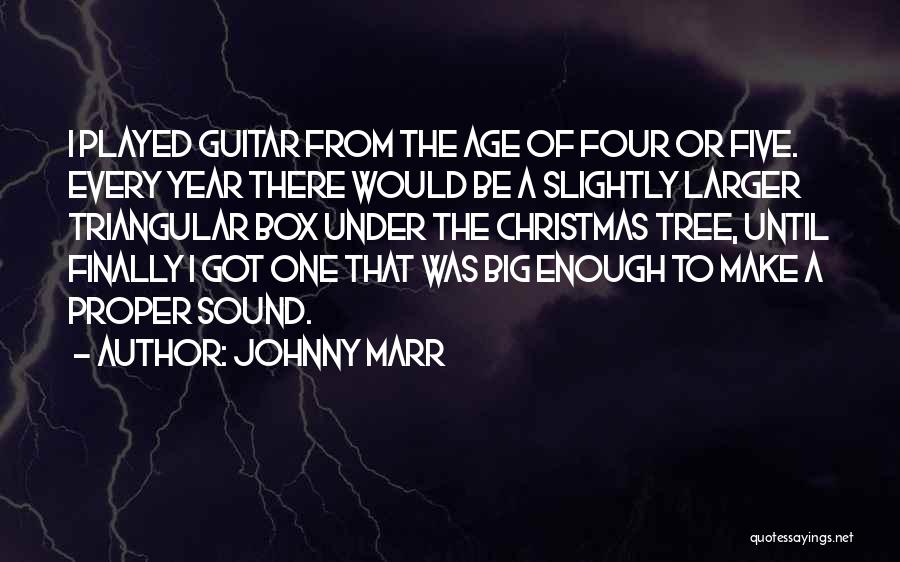 Triangular Quotes By Johnny Marr