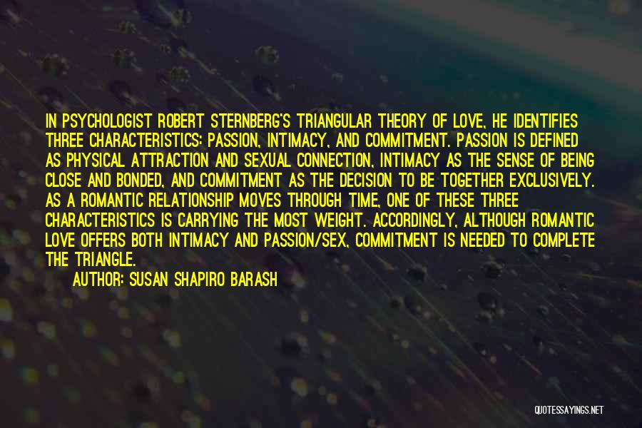 Triangular Theory Of Love Quotes By Susan Shapiro Barash