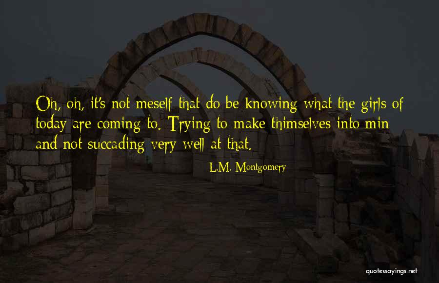 Trichinae Parasite Quotes By L.M. Montgomery Trichinae Parasite Quotes By L.M. Montgomery