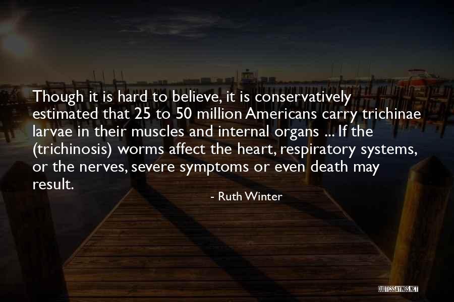 Trichinosis Worms Quotes By Ruth Winter Trichinosis Worms Quotes By Ruth Winter