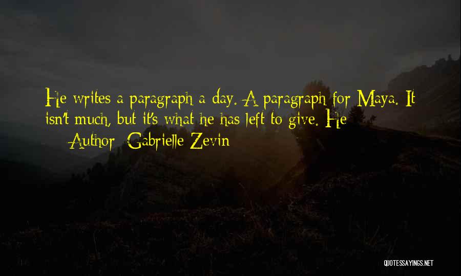 Triciclos De Venta Quotes By Gabrielle Zevin