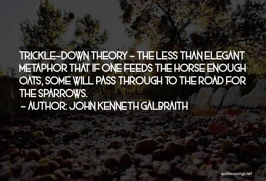 Trickle Down Quotes By John Kenneth Galbraith