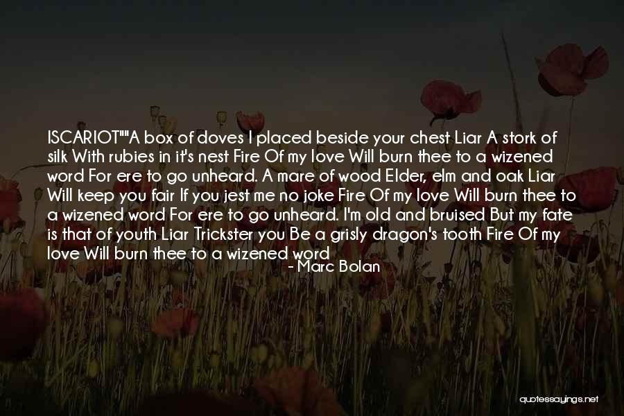Trickster Quotes By Marc Bolan Trickster Quotes By Marc Bolan