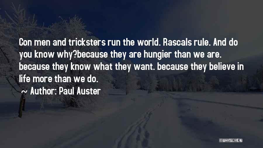 Tricksters Quotes By Paul Auster