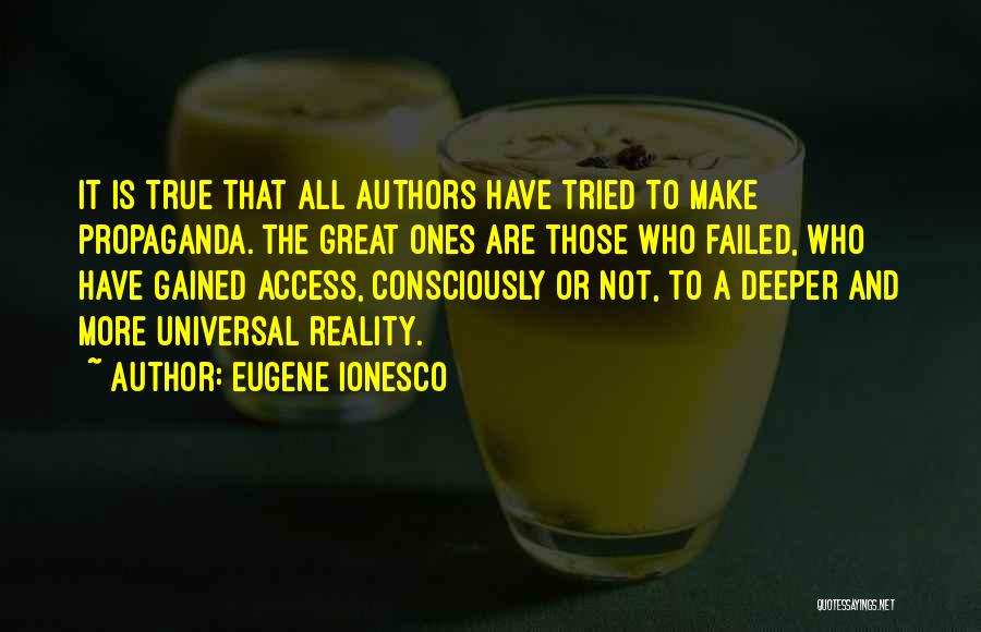 Tried And Failed Quotes By Eugene Ionesco