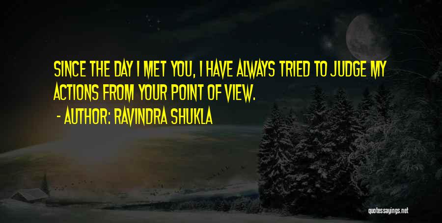 Tried My Best Love Quotes By Ravindra Shukla