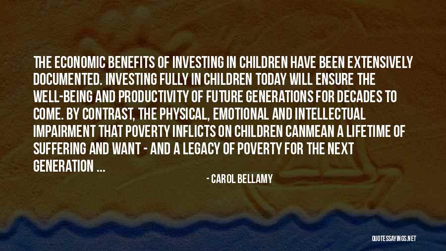 Trietanolamina Quotes By Carol Bellamy