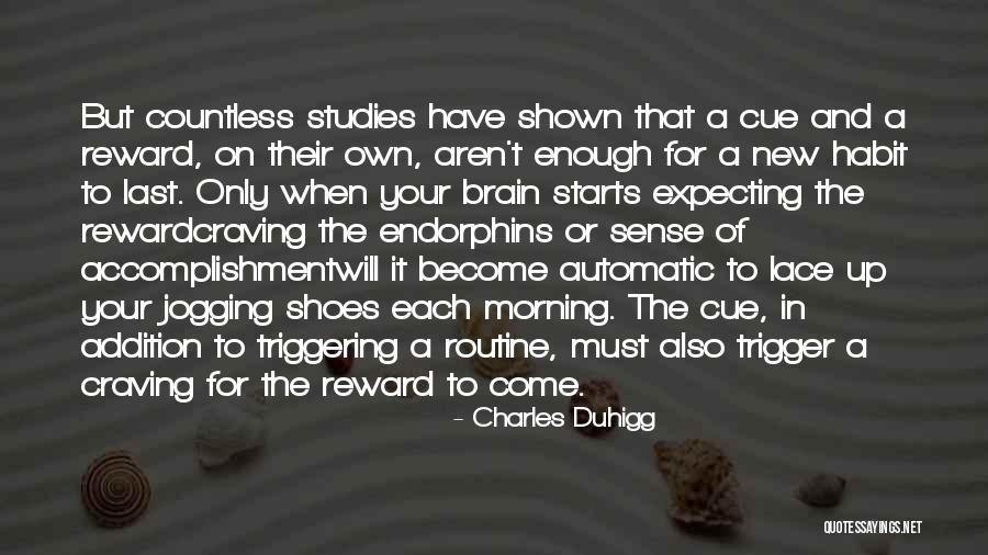 Triggering Quotes By Charles Duhigg