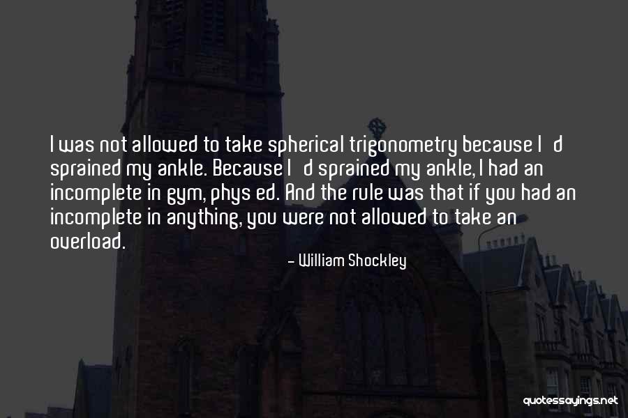 Trigonometry Best Quotes By William Shockley Trigonometry Best Quotes By William Shockley