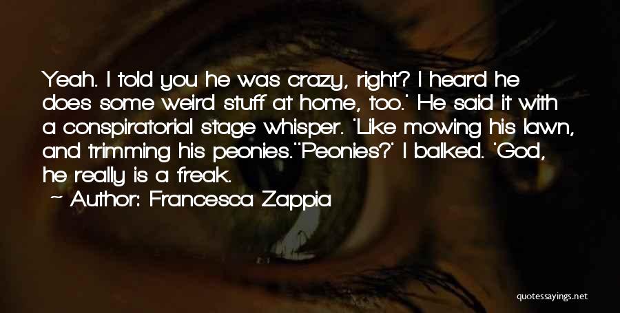Trimming Quotes By Francesca Zappia