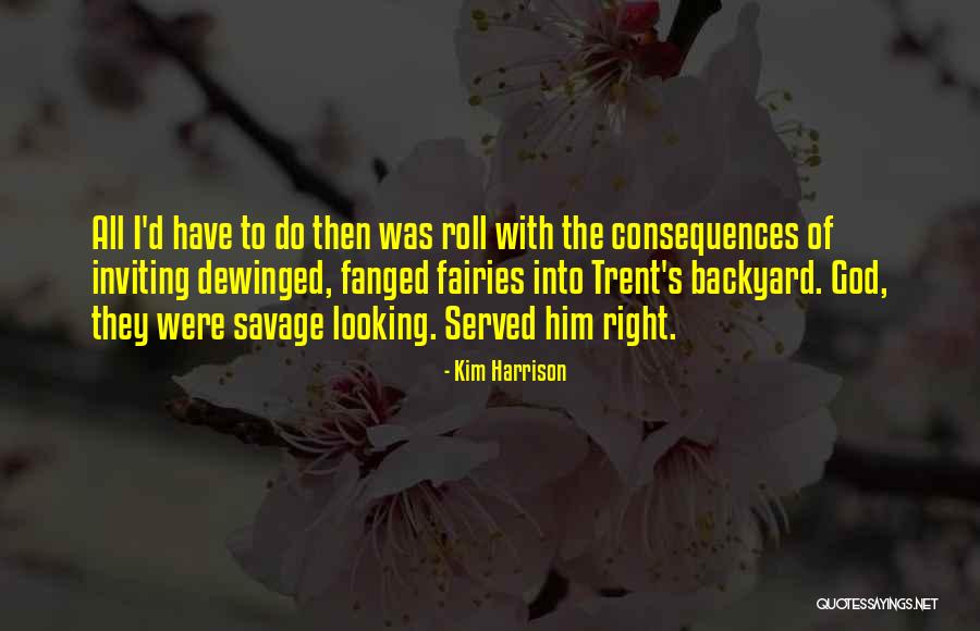 Trinder Reagent Quotes By Kim Harrison Trinder Reagent Quotes By Kim Harrison