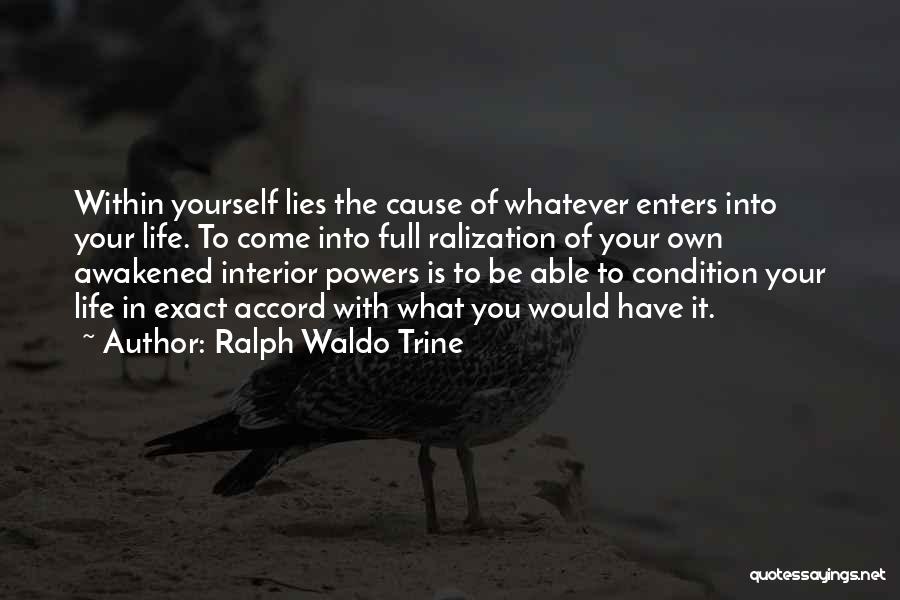 Trine Quotes By Ralph Waldo Trine