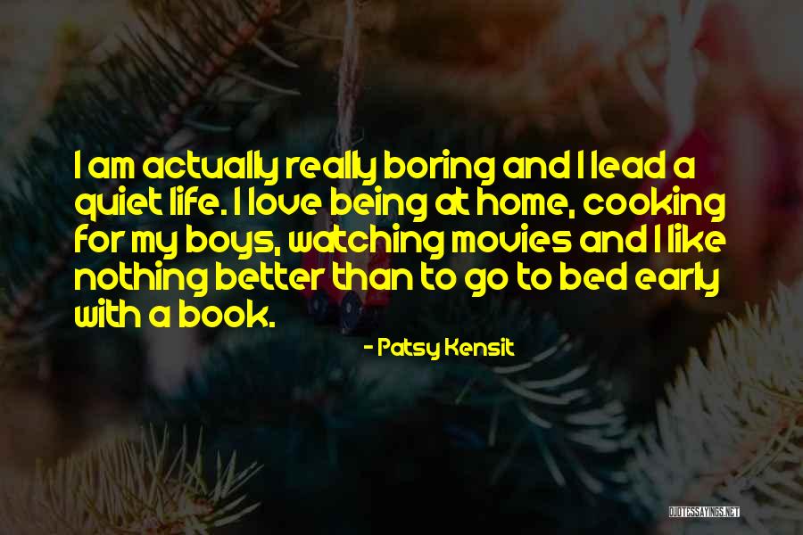 Trinessa Brand Quotes By Patsy Kensit Trinessa Brand Quotes By Patsy Kensit