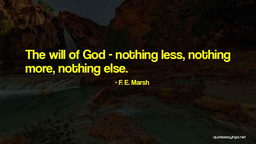 Trinken Brewing Quotes By F. E. Marsh