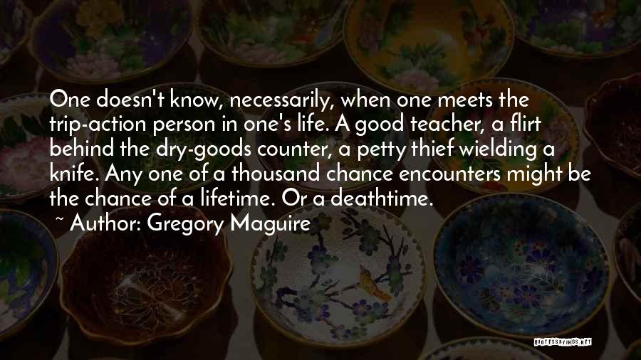 Trip Of A Lifetime Quotes By Gregory Maguire