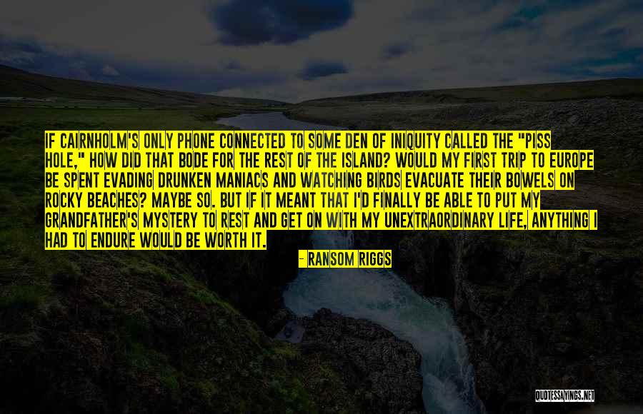 Trip To Europe Quotes By Ransom Riggs Trip To Europe Quotes By Ransom Riggs