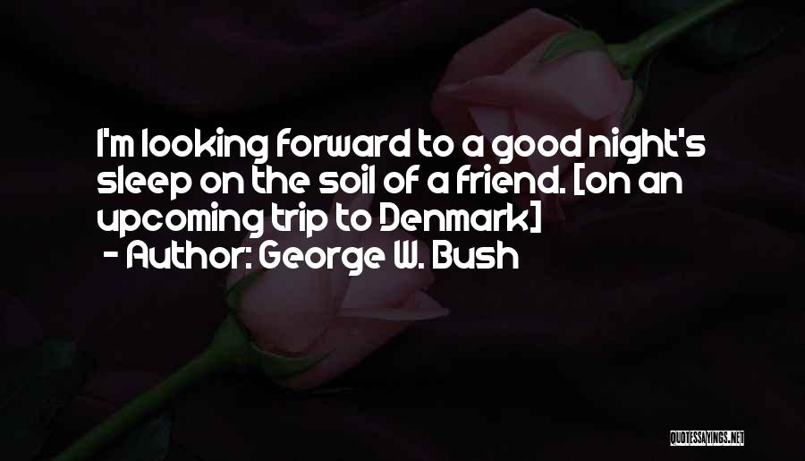 Trip With Best Friend Quotes By George W. Bush