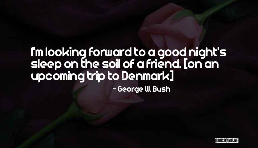 Trip With Best Friend Quotes By George W. Bush