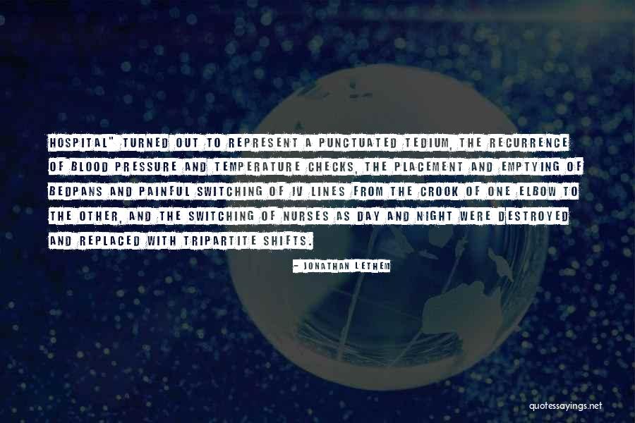 Tripartite Quotes By Jonathan Lethem Tripartite Quotes By Jonathan Lethem